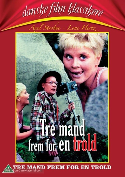 Tre mand frem for en trold - Danish DVD movie cover