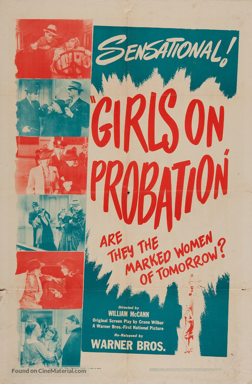 Girls on Probation - Movie Poster