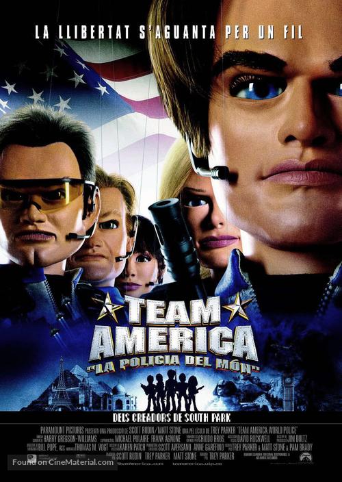 Team America: World Police - Andorran Movie Poster
