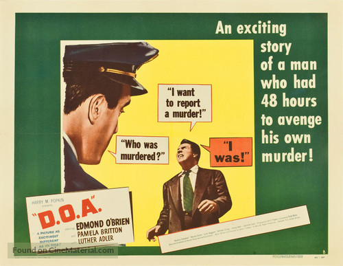 D.O.A. - Movie Poster