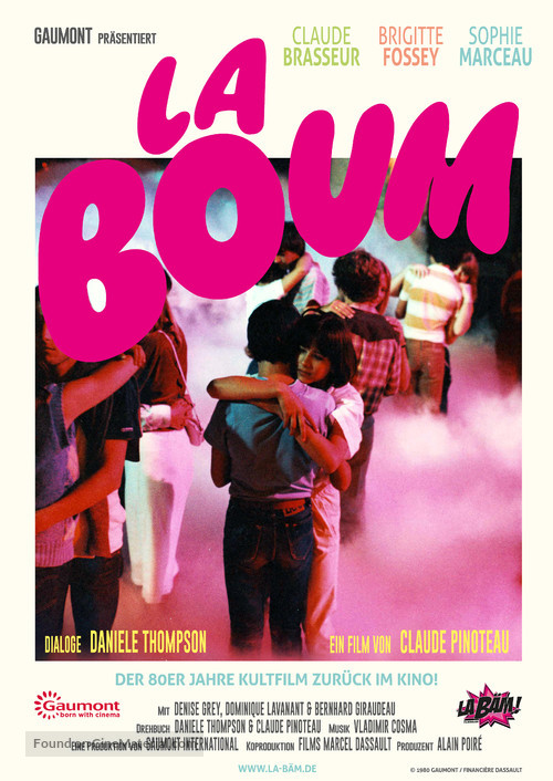 La Boum - German Re-release movie poster