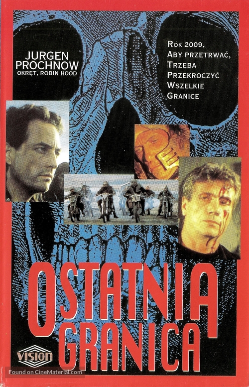 The Last Border - viimeisell&auml; rajalla - Polish VHS movie cover