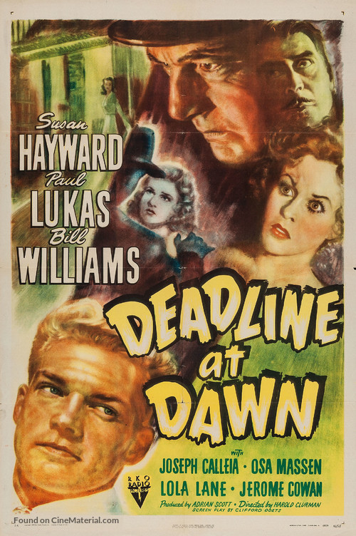 Deadline at Dawn - Movie Poster