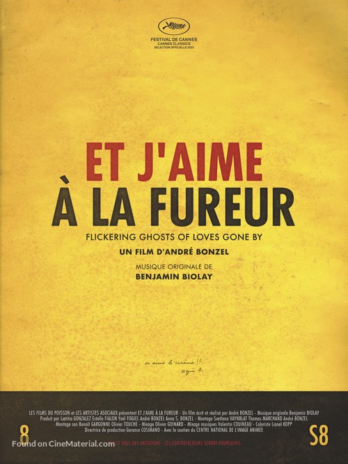 Et j&#039;aime &agrave; la fureur - French Movie Poster