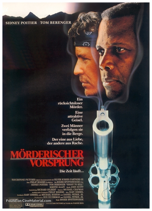 Shoot to Kill - German Theatrical movie poster
