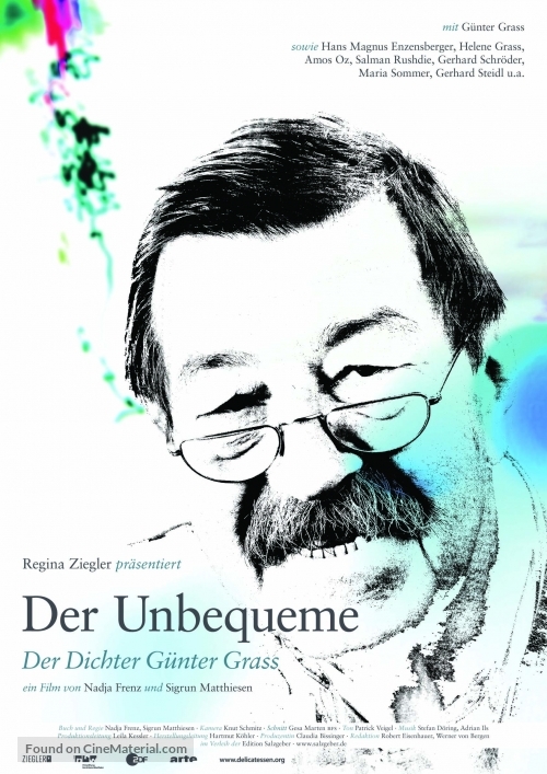 Der Unbequeme - Der Dichter G&uuml;nter Grass - German Movie Poster