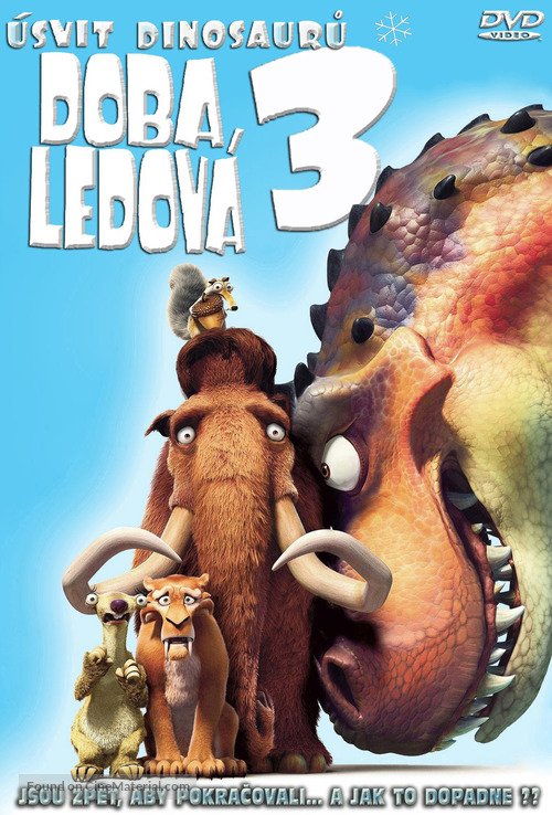 Ice Age: Dawn of the Dinosaurs - Czech Movie Cover