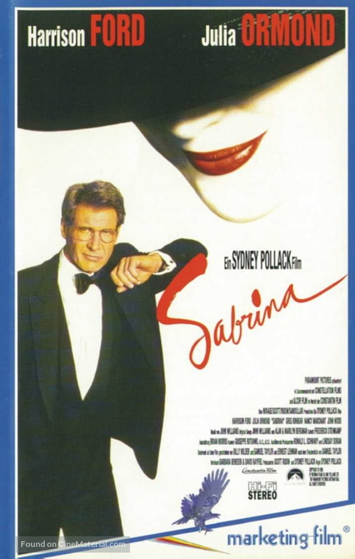 Sabrina - German VHS movie cover