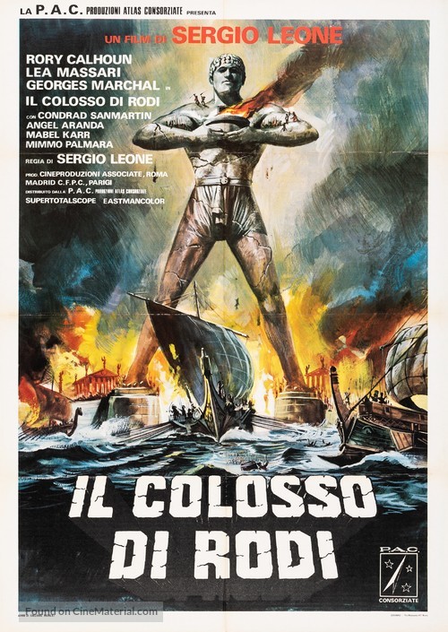 Colosso di Rodi, Il - Italian Movie Poster