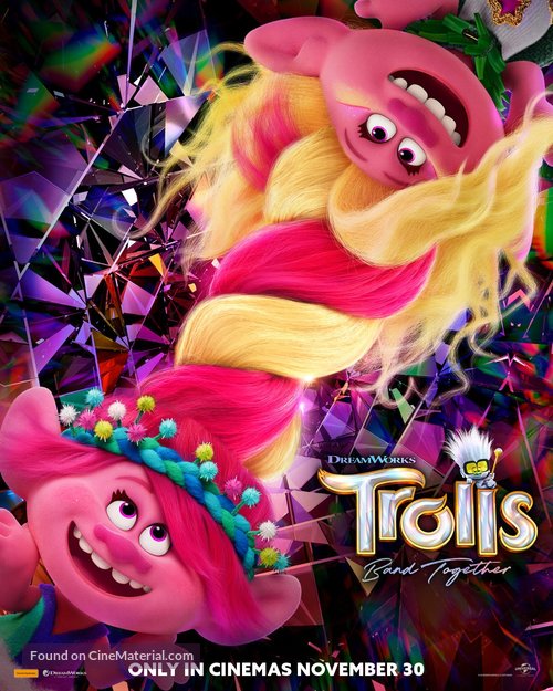 Trolls Band Together - Australian Movie Poster