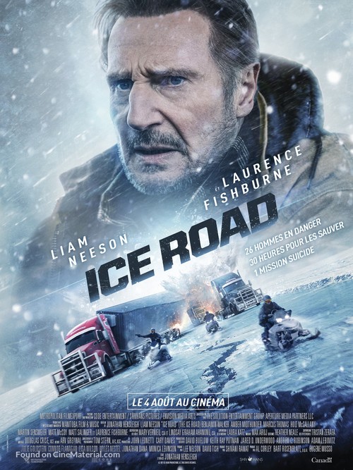 The Ice Road - French Movie Poster