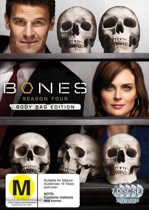 &quot;Bones&quot; - New Zealand DVD movie cover