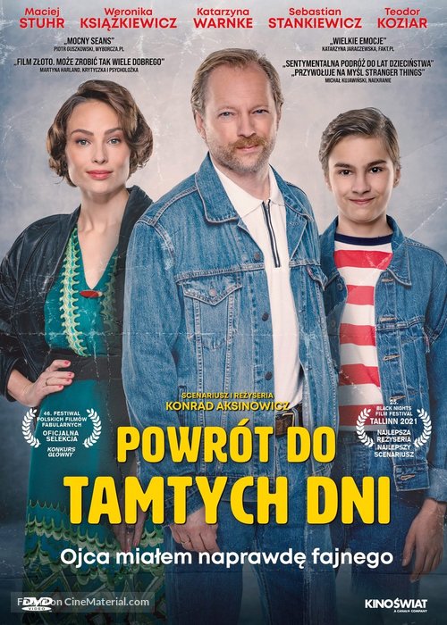 Powr&oacute;t do tamtych dni - Polish DVD movie cover