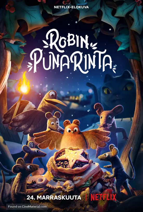 Robin Robin - Finnish Movie Poster