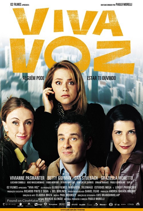 Viva Voz - Brazilian Movie Poster