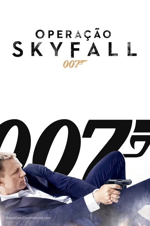 Skyfall - Brazilian DVD movie cover