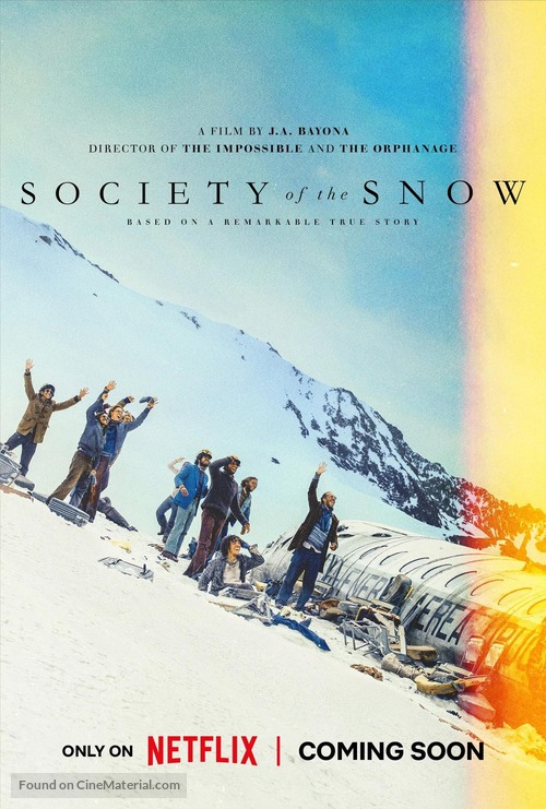 La sociedad de la nieve - Movie Poster