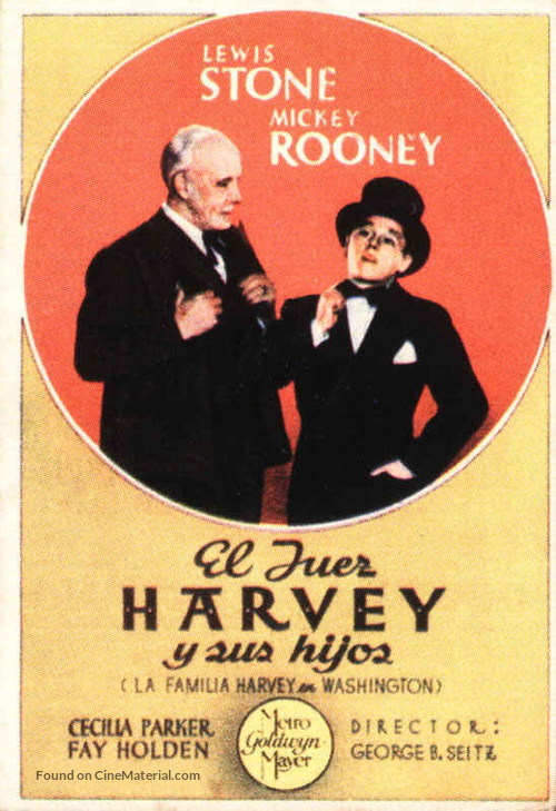 Judge Hardy and Son - Spanish Movie Poster