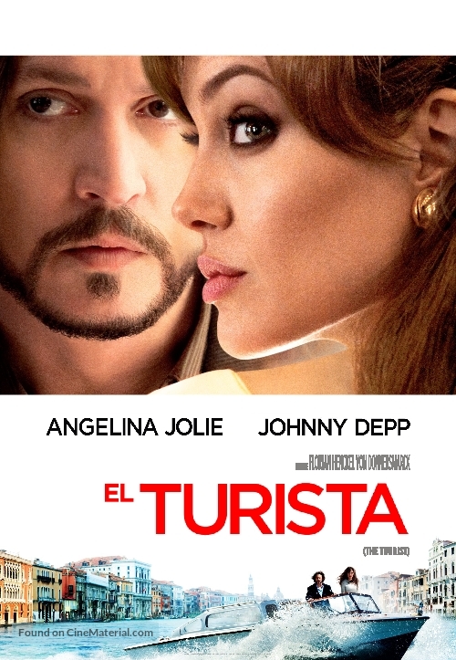 The Tourist - Argentinian DVD movie cover