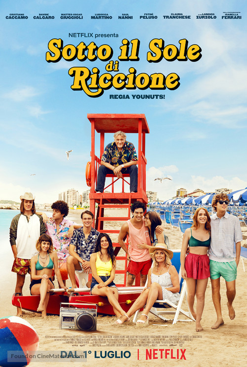 Sotto il sole di Riccione - Italian Movie Poster