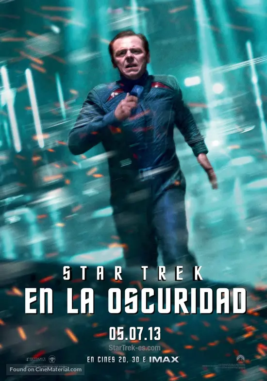 Star Trek Into Darkness - Spanish Movie Poster