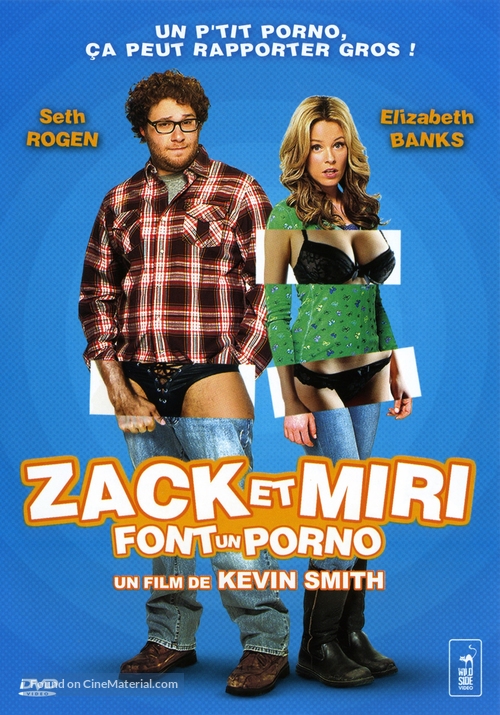 Zack and Miri Make a Porno - French DVD movie cover