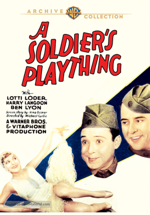 A Soldier&#039;s Plaything - DVD movie cover