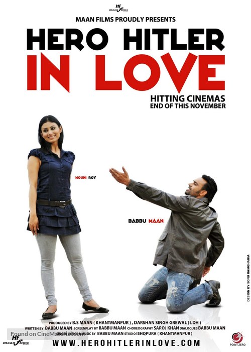 Hero Hitler in Love - Indian Movie Poster