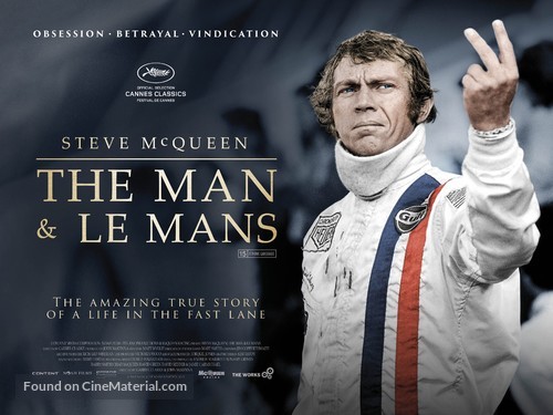 Steve McQueen: The Man &amp; Le Mans - British Movie Poster