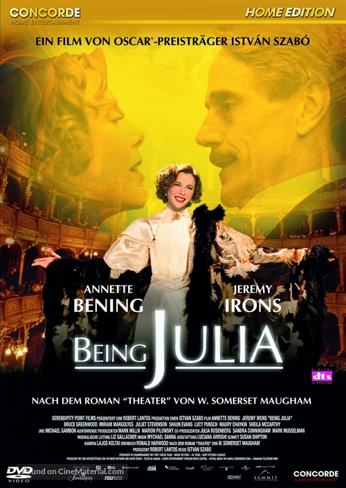 Being Julia - German Movie Cover