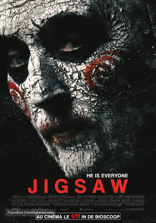 Jigsaw - Belgian Movie Poster