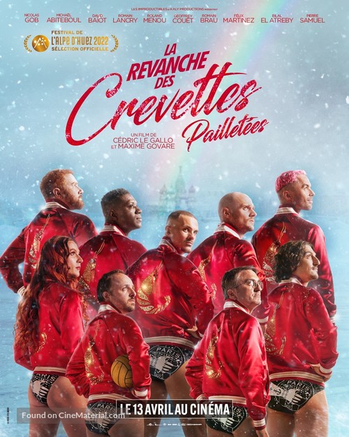 La revanche des Crevettes Paillet&eacute;es - French Movie Poster