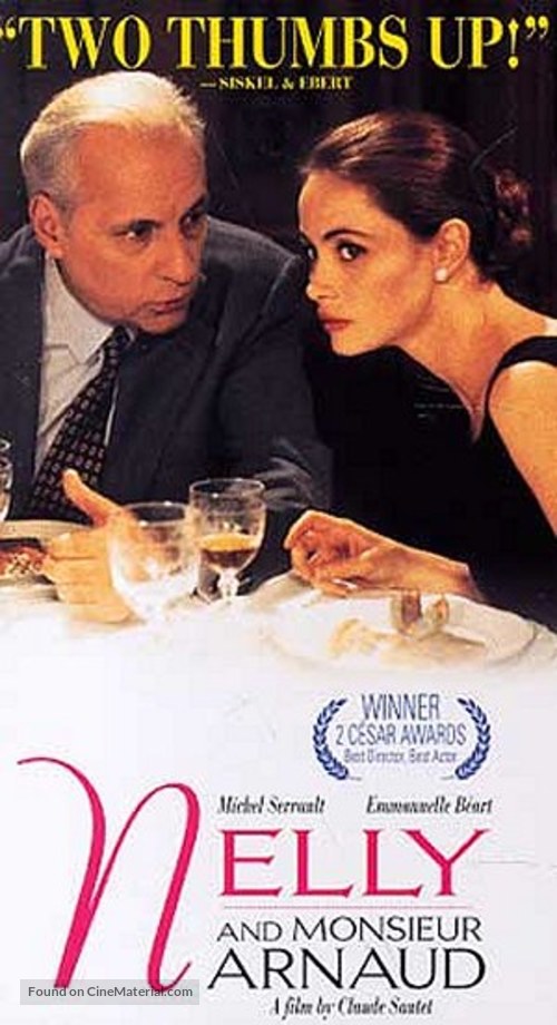 Nelly &amp; Monsieur Arnaud - VHS movie cover