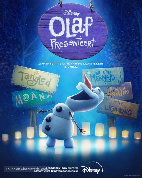 &quot;Olaf Presents&quot; - Dutch Movie Poster