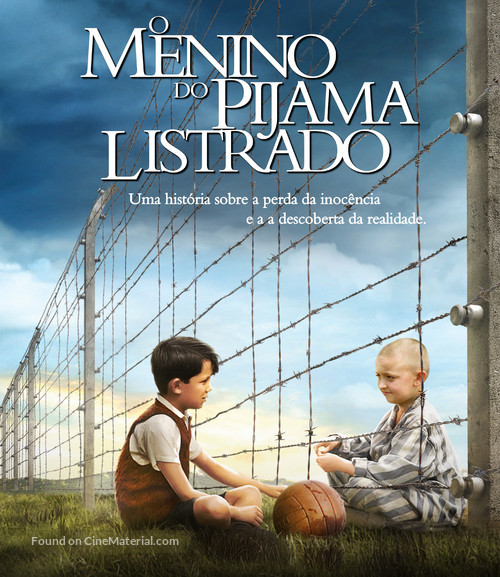 The Boy in the Striped Pyjamas - Brazilian Blu-Ray movie cover