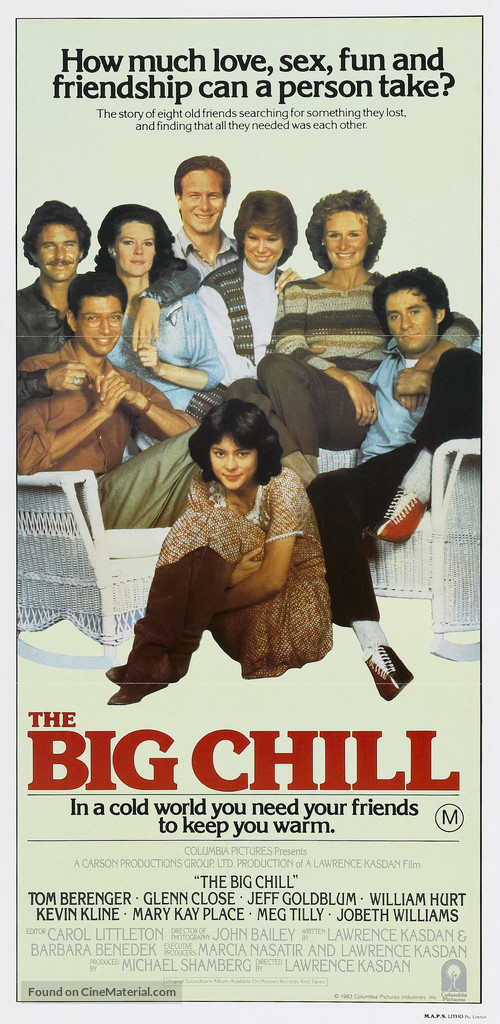 The Big Chill - Australian Movie Poster