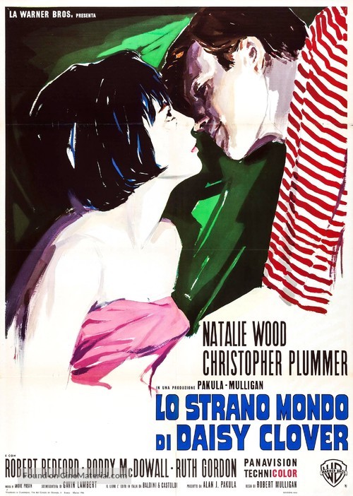 Inside Daisy Clover - Italian Movie Poster