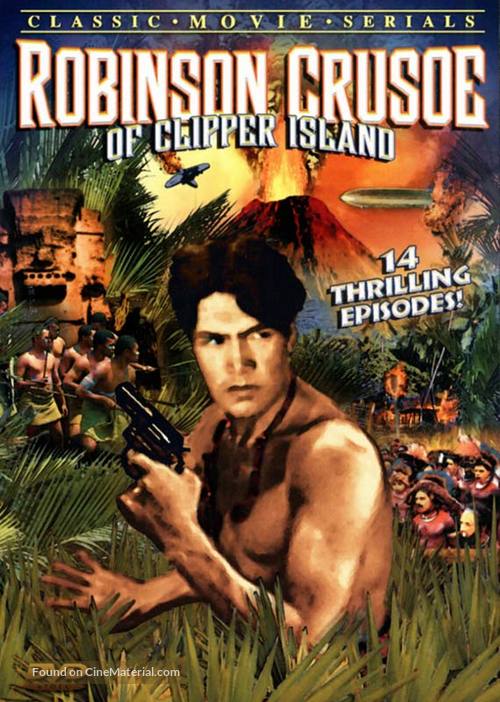 Robinson Crusoe of Clipper Island - DVD movie cover