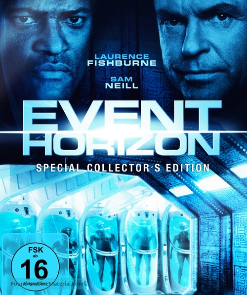 Event Horizon - German Blu-Ray movie cover