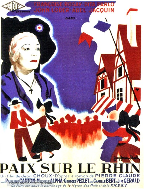 Het vredesmonument - French Movie Poster