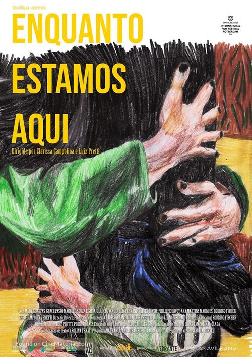 Enquanto estamos aqui - Portuguese Movie Poster