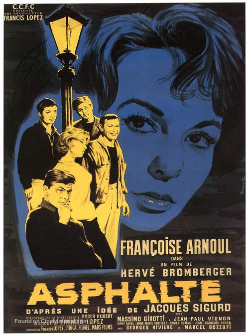 Asphalte - French Movie Poster