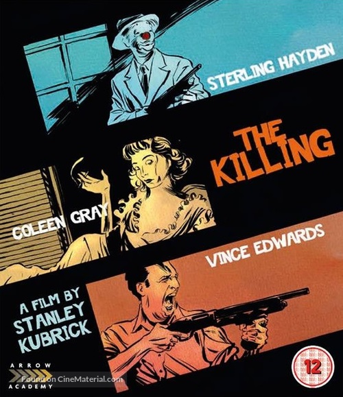 The Killing - British Blu-Ray movie cover