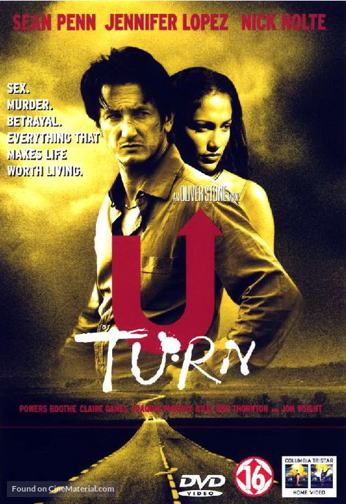 U Turn - Dutch DVD movie cover