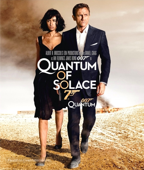 Quantum of Solace - Canadian Blu-Ray movie cover