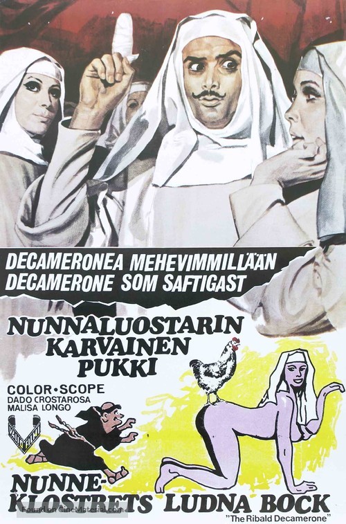 Beffe, licenze et amori del Decamerone segreto - Finnish Movie Poster