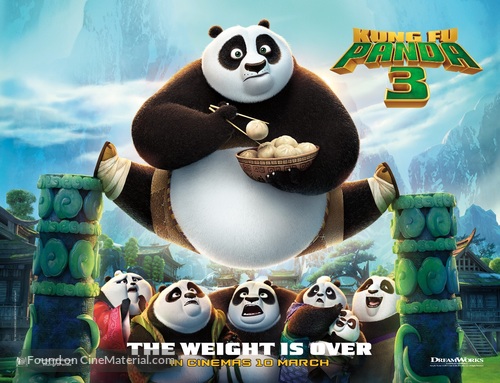 Kung Fu Panda 3 - Malaysian Movie Poster