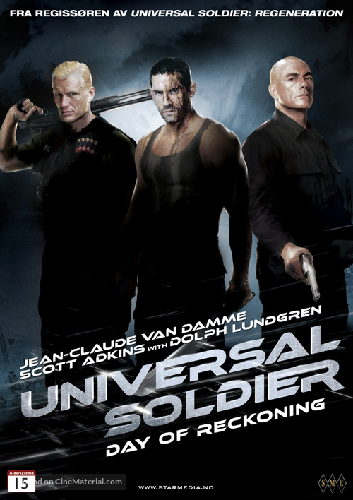 Universal Soldier: Day of Reckoning - Norwegian DVD movie cover