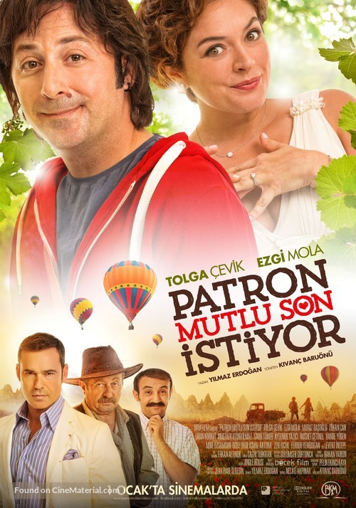 Patron Mutlu Son Istiyor - Turkish Movie Poster