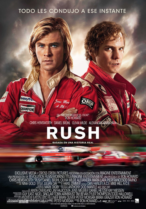 Rush - Spanish Movie Poster